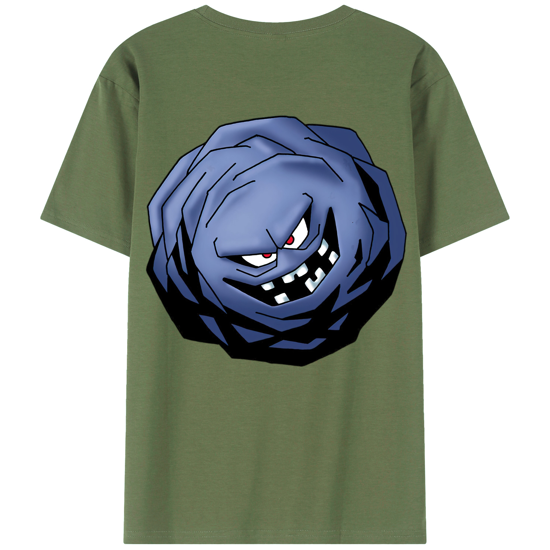 （画像用） ドラゴンクエスト Doragon Kuesuto Dragon Quest 綿100％ メンズ半袖Tシャツ（バックプリント） 通気性